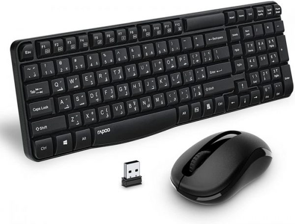 Rapoo X1800S Wireless Optical Mouse & Keyboard Combo